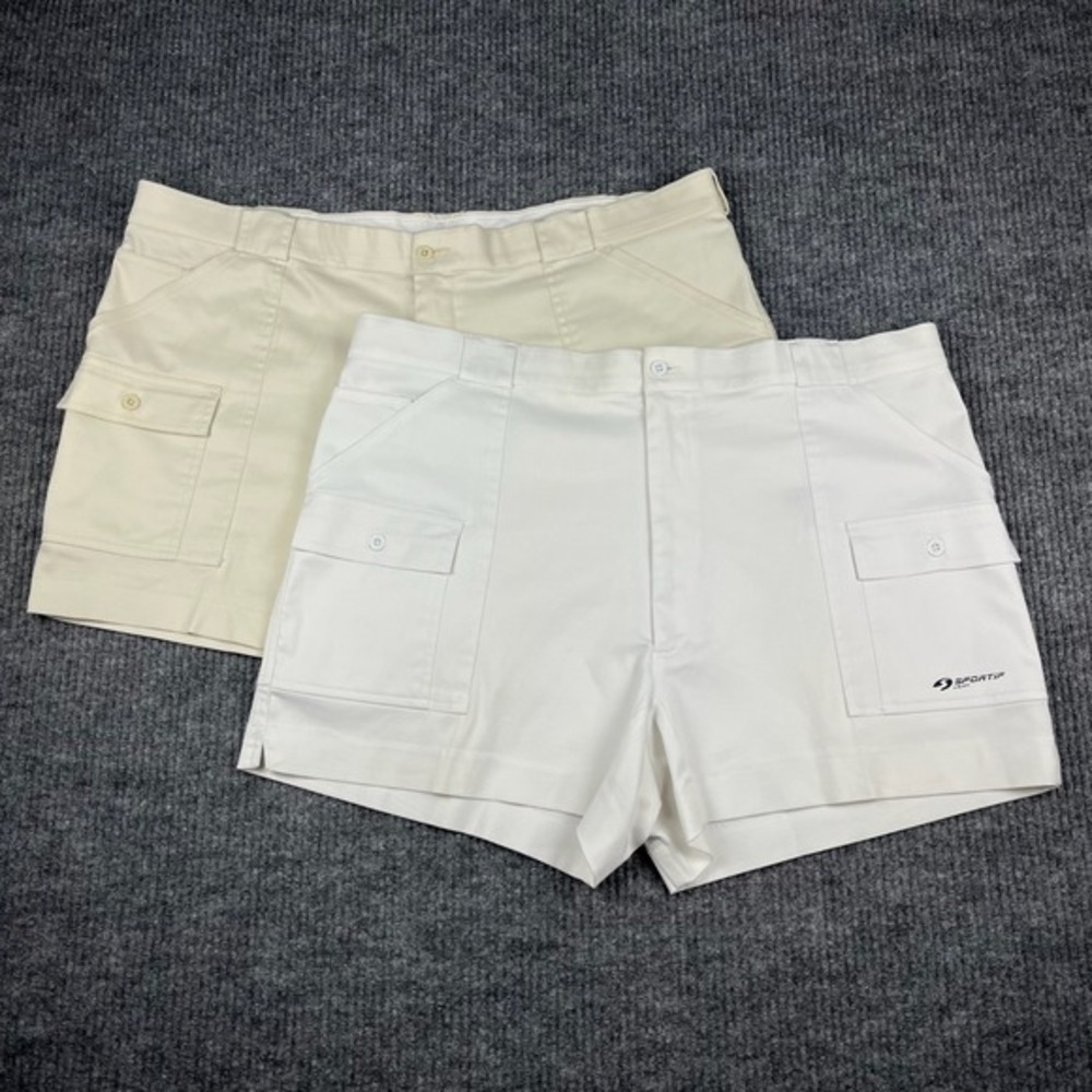 Sportif Tidewater Short Mens 44 LOT of‎ 2 Cargo Gorpcore Fishing Utility Boat